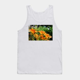 Wild Orange Lilies Tank Top